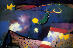 abstact-stars-stripes-and-moon