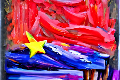 abstract-stripe-with-star